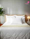 Quilted King Size Pillow (17 x 27 Inch)