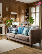 Mandella 2 Cushion Covers Set Hidden Zip 4