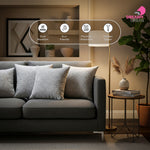 Buy Solid Sofa Cushion Covers Set of 2 Online India | Water Resistant | Hidden Zipper | Easy Clean 7