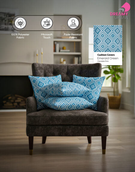 Cushion & Cushion Covers Set – 2