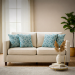 Mandella 2 Cushion Covers Set Hidden Zip 6
